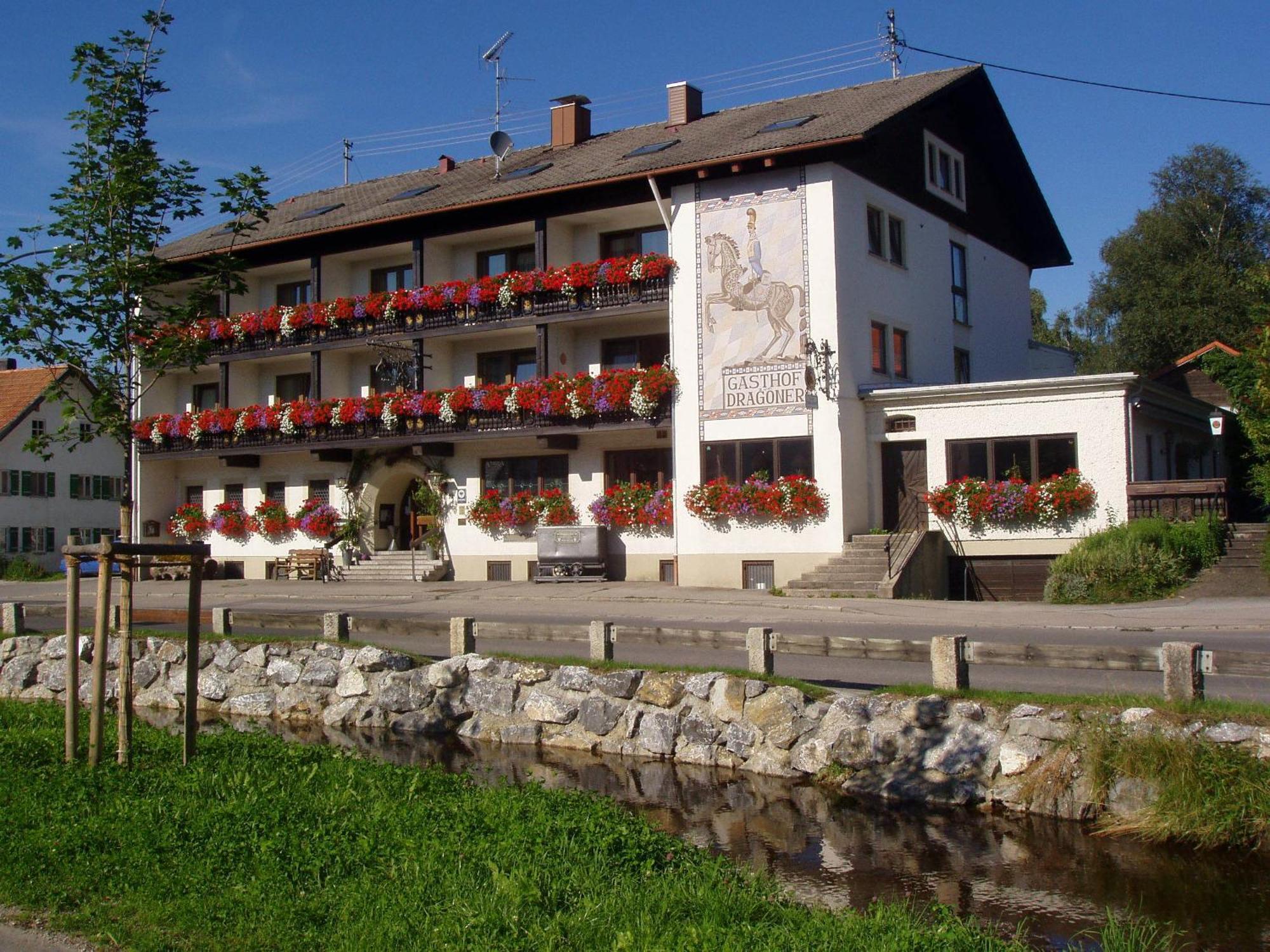 Hotel-Gasthof Zum Dragoner Peiting Buitenkant foto