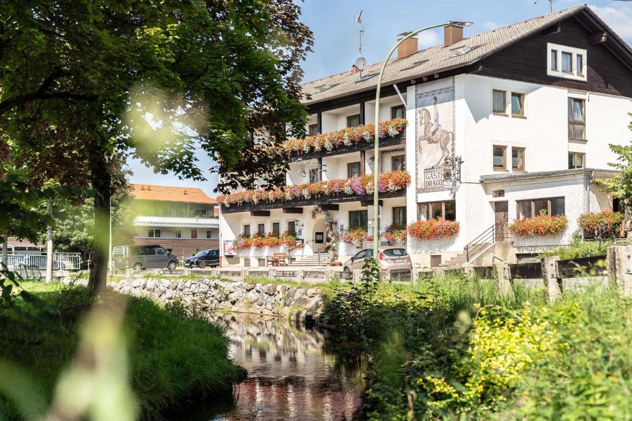 Hotel-Gasthof Zum Dragoner Peiting Buitenkant foto